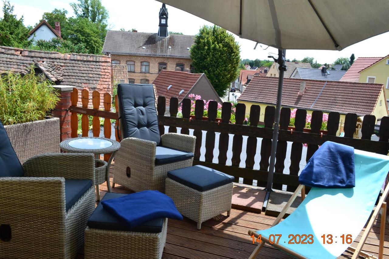 Ferienwohnung Mit Ausblick In Wimmelburg Exterior foto