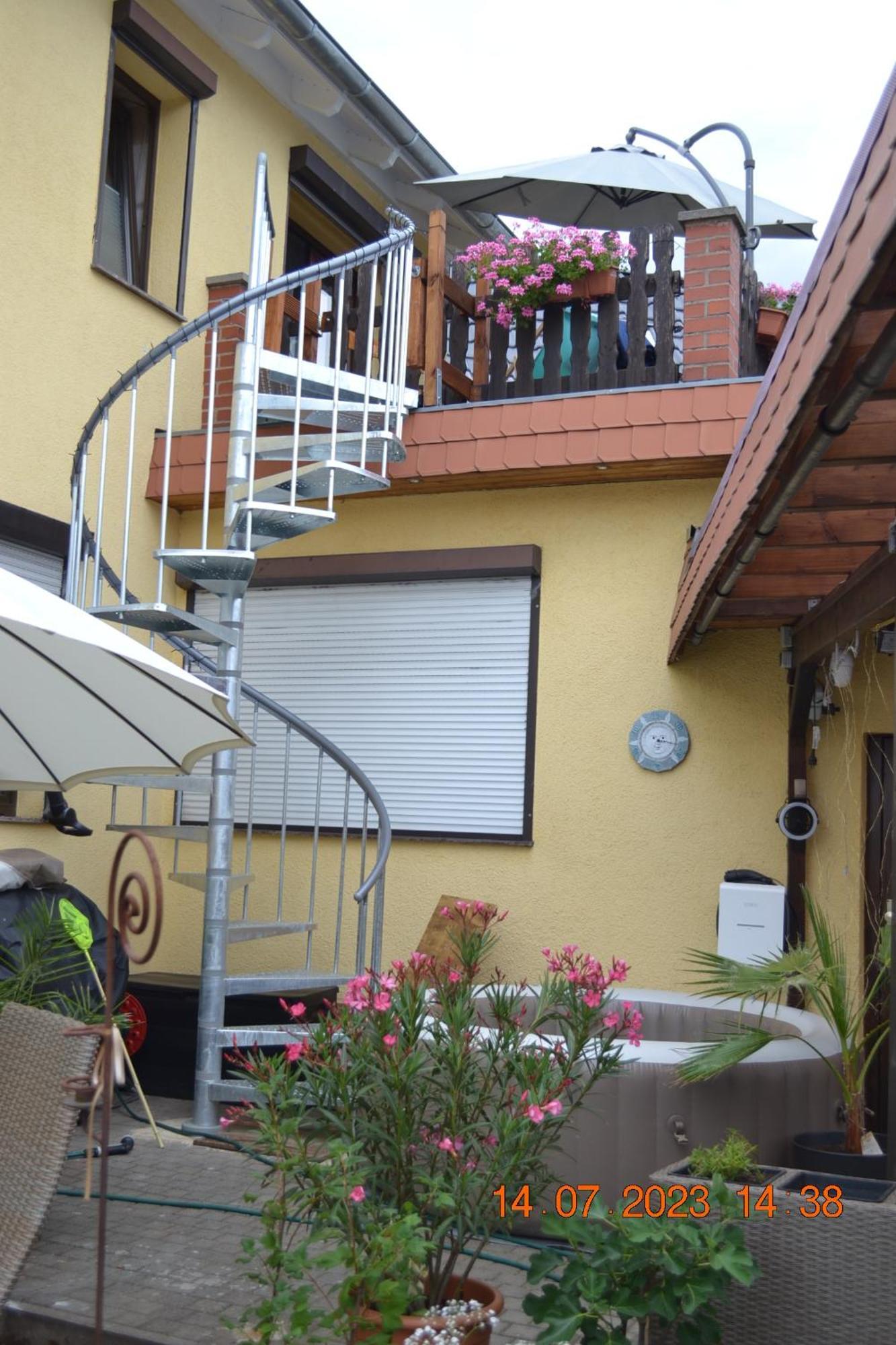 Ferienwohnung Mit Ausblick In Wimmelburg Exterior foto